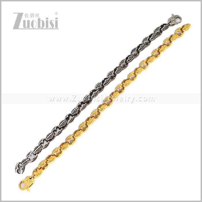 Stainless Steel Bracelets b011121S