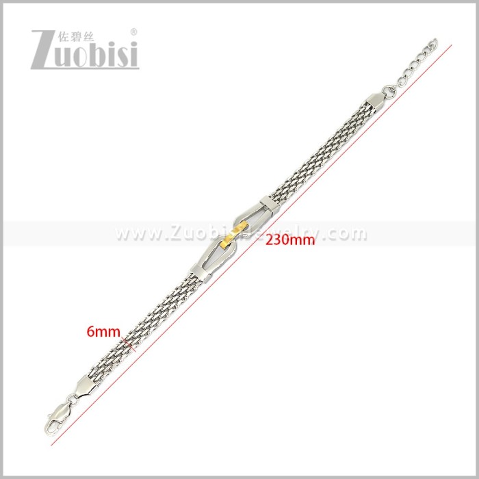 Stainless Steel Bracelets b011127SG