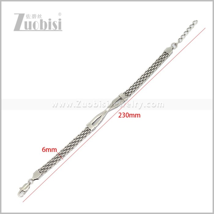 Stainless Steel Bracelets b011130S