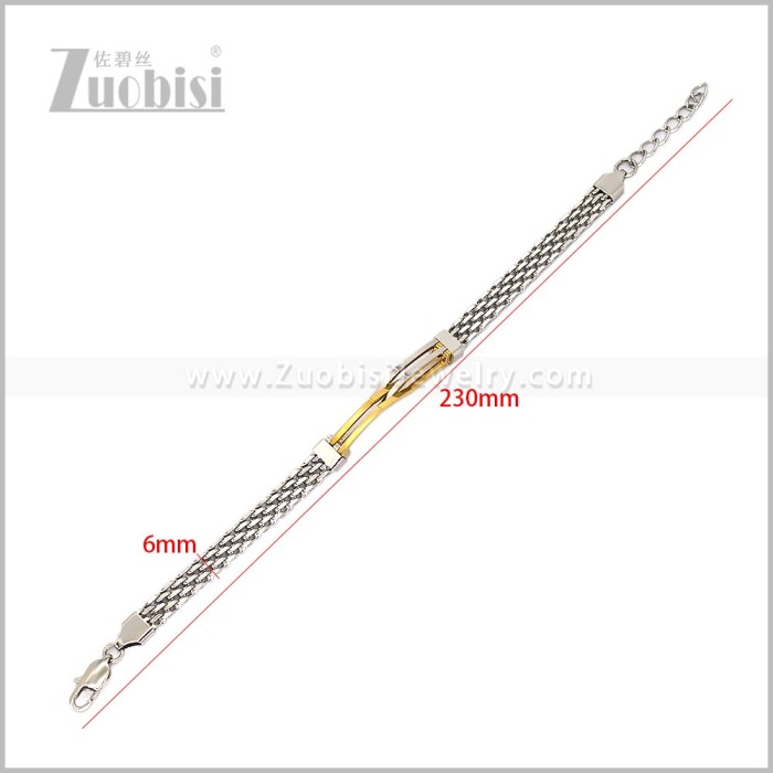 Stainless Steel Bracelets b011128SG
