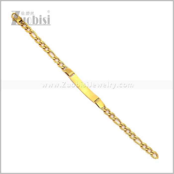 Stainless Steel Bracelets b011126G