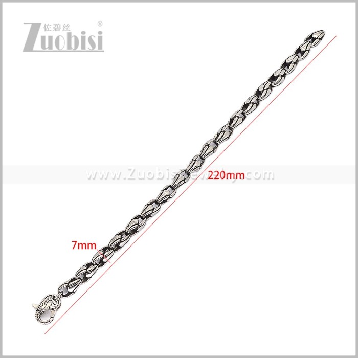 Stainless Steel Bracelets b011123S