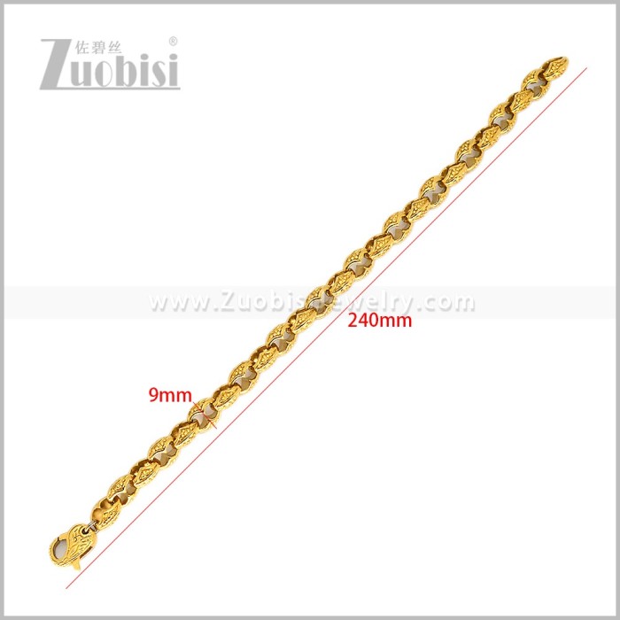 Stainless Steel Bracelets b011121G