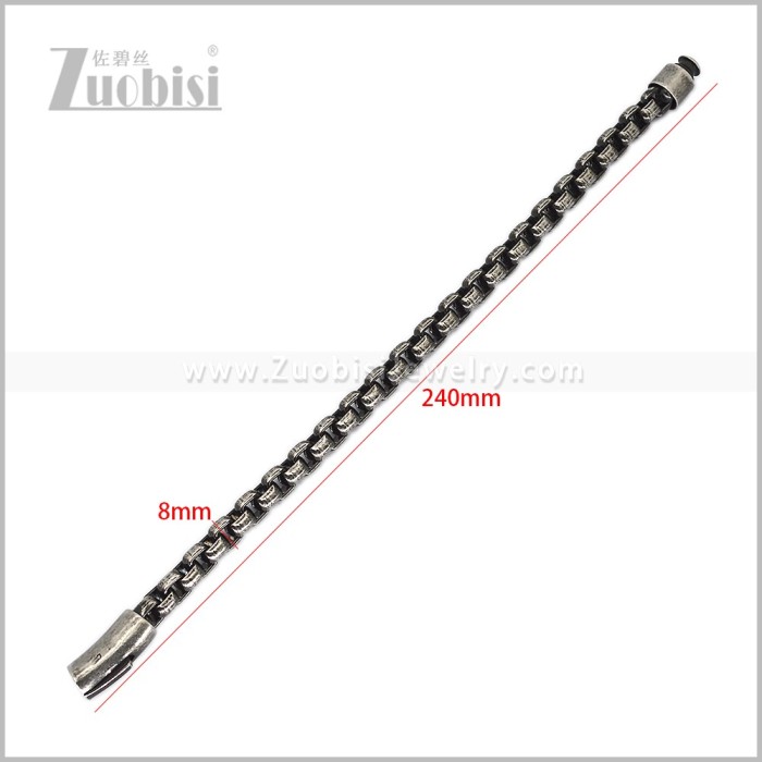Stainless Steel Bracelets b011132S2