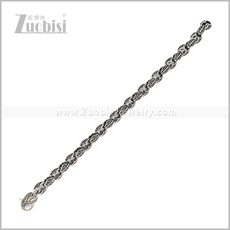 Stainless Steel Bracelets b011121S