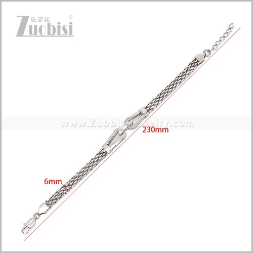 Stainless Steel Bracelets b011127S2