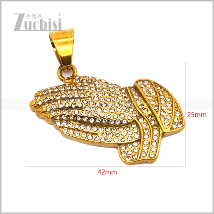 Stainless Steel Pendant p013400G