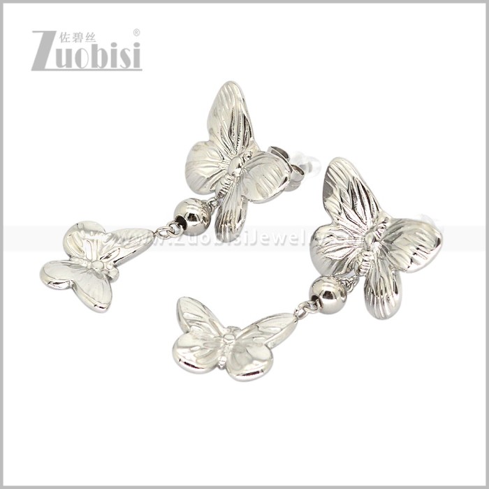 Stainless Steel Earring e003012S
