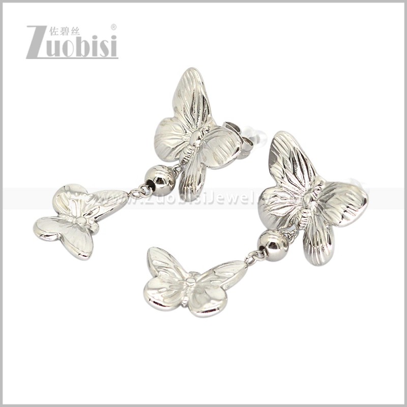 Stainless Steel Earring e003012S