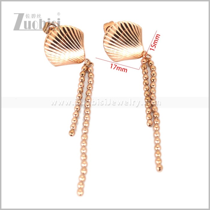 Stainless Steel Earring e003013R