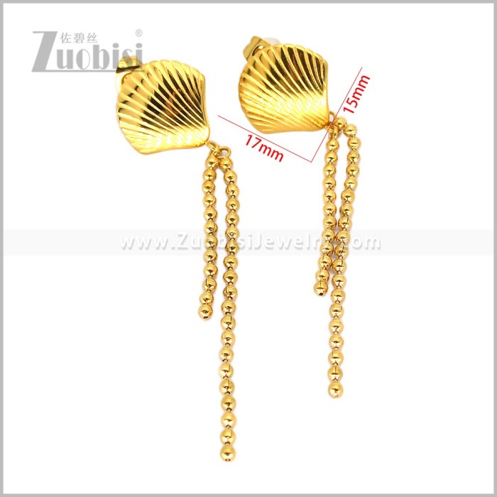 Stainless Steel Earring e003013G
