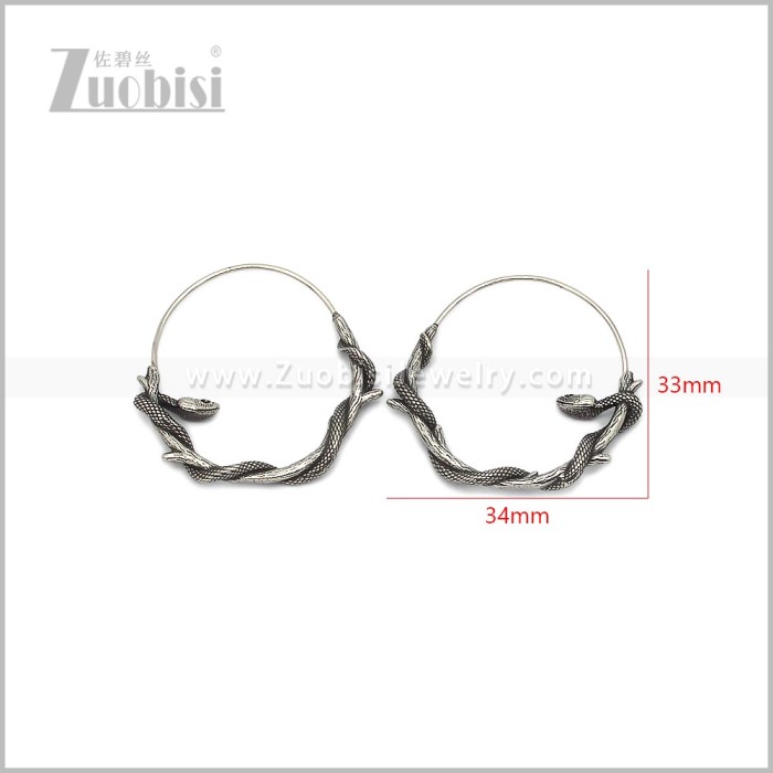 Stainless Steel Earring e002990S