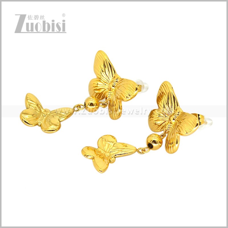 Stainless Steel Earring e003012G