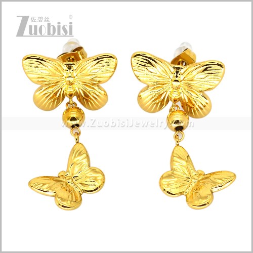 Stainless Steel Earring e003012G