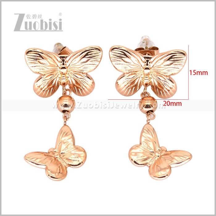 Stainless Steel Earring e003012R