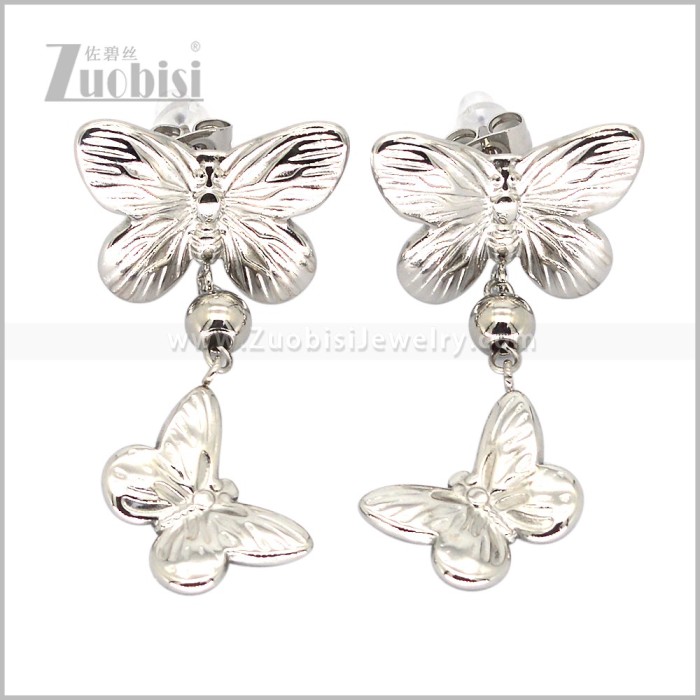 Stainless Steel Earring e003012S