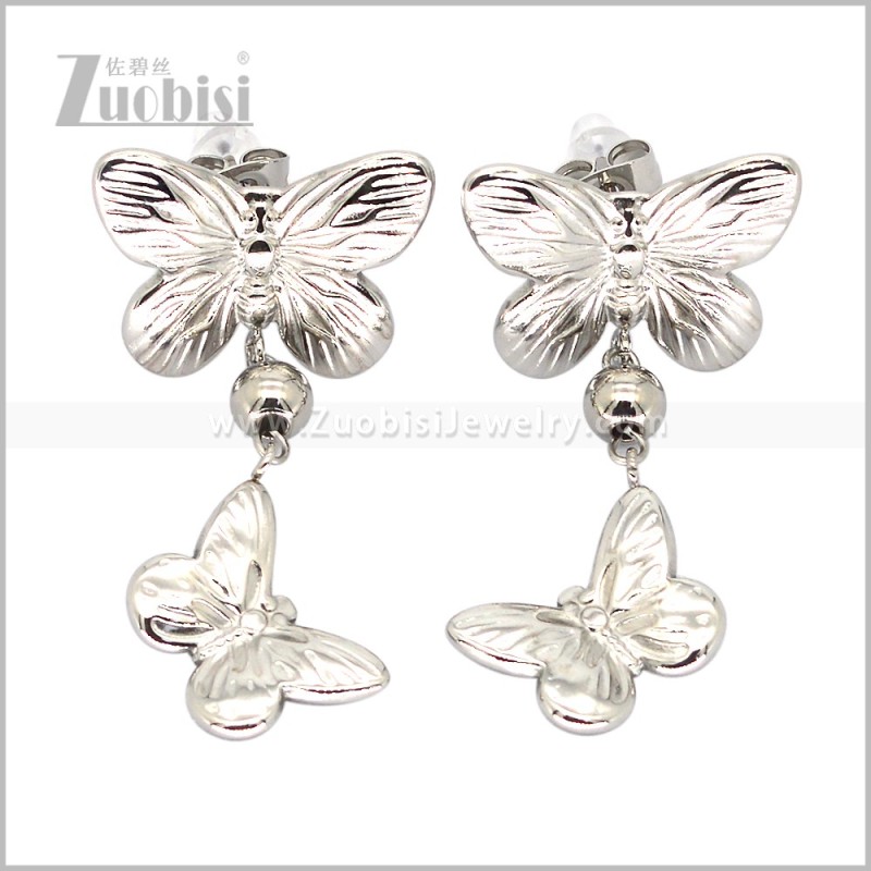Stainless Steel Earring e003012S