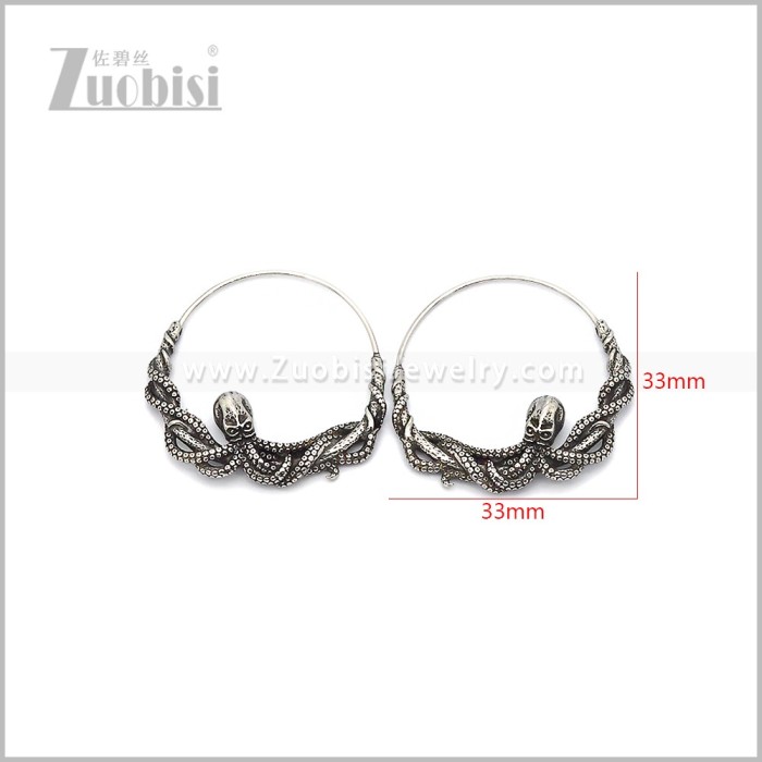 Stainless Steel Earring e003008S