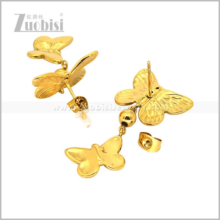 Stainless Steel Earring e003012G