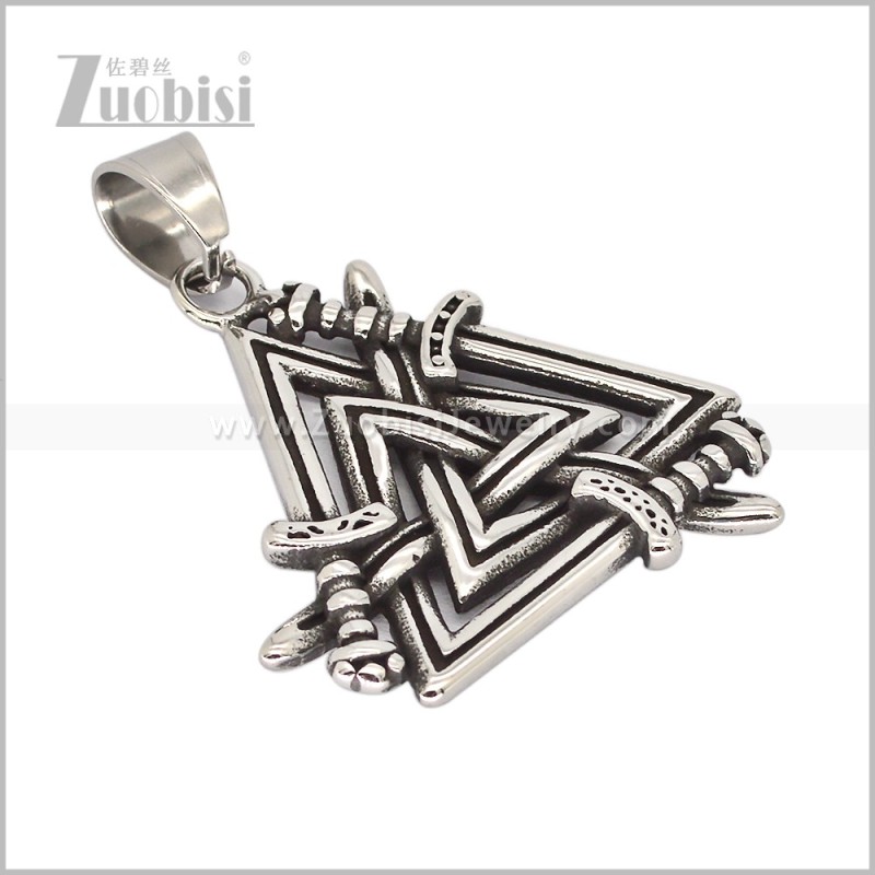 Stainless Steel Pendant p013423S