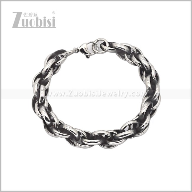Vintage Stainless Steel Bracelet b011219S