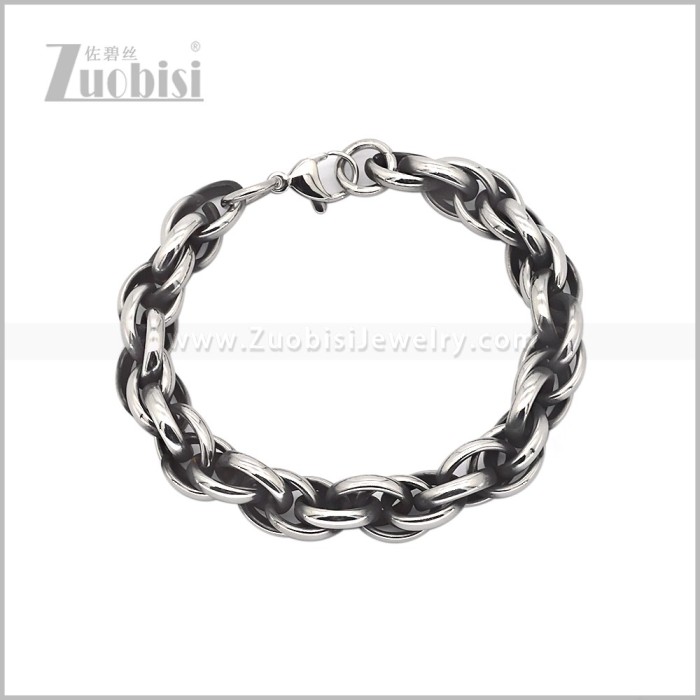 Vintage Stainless Steel Bracelet b011219S
