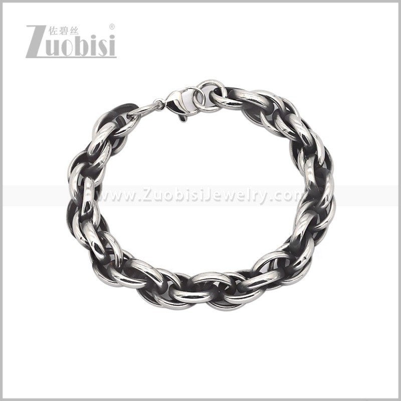 Vintage Stainless Steel Bracelet b011219S