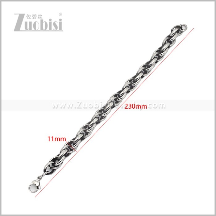 Vintage Stainless Steel Bracelet b011219S