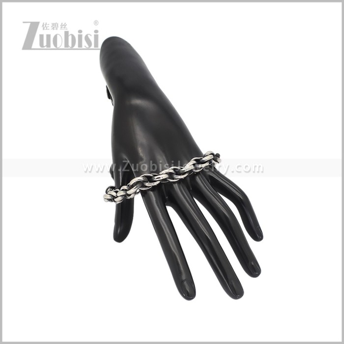 Vintage Stainless Steel Bracelet b011219S