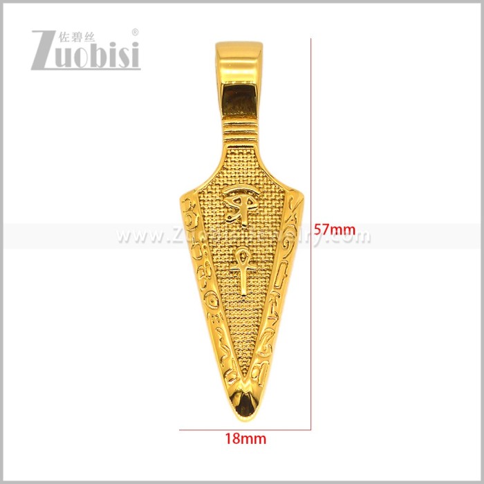 Stainless Steel Pendant p013425G