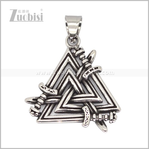 Stainless Steel Pendant p013423S