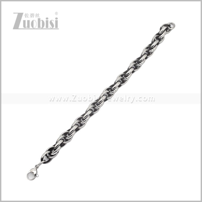 Vintage Stainless Steel Bracelet b011219S
