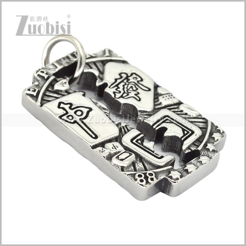Stainless Steel Pendant p013454S