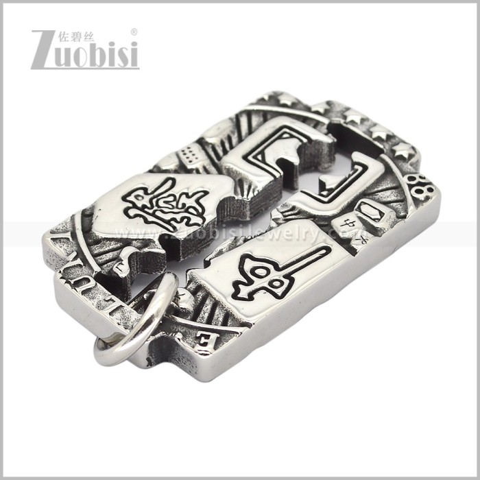 Stainless Steel Pendant p013454S