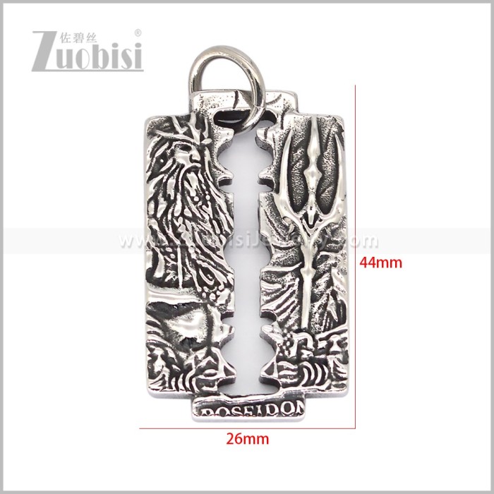 Stainless Steel Pendant p013456S