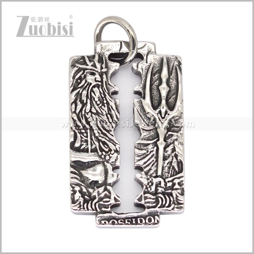 Stainless Steel Pendant p013456S