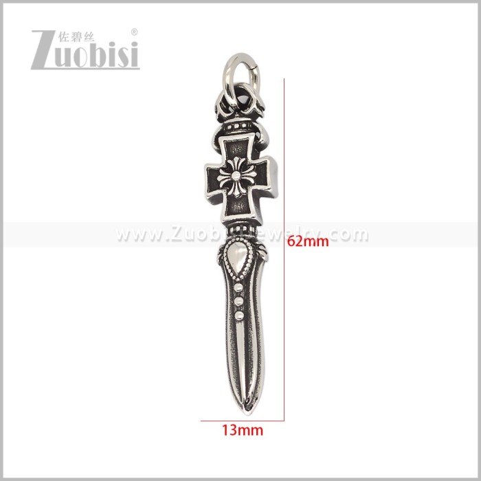 Stainless Steel Pendant p013457S