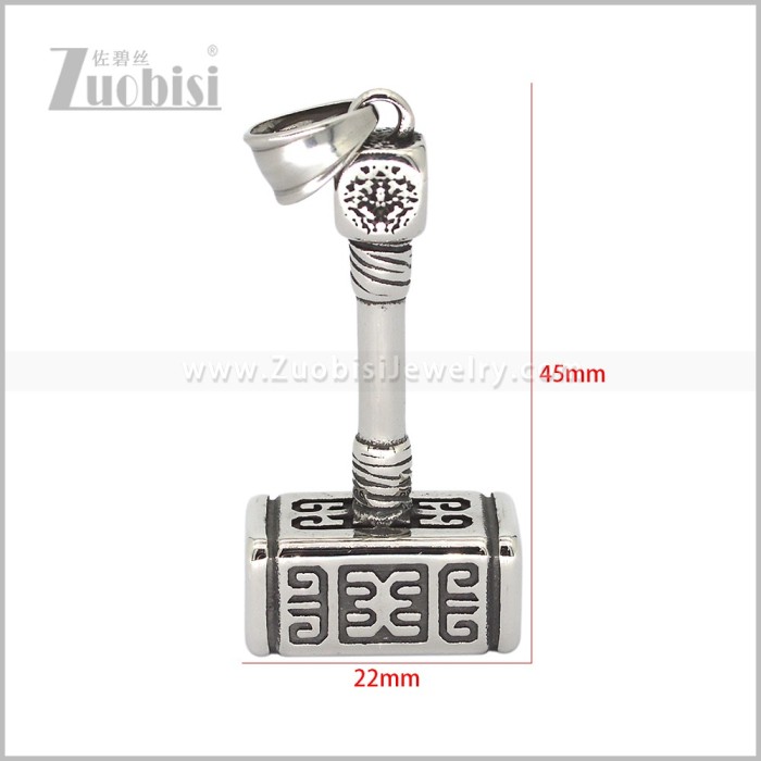 Stainless Steel Pendant p013489S