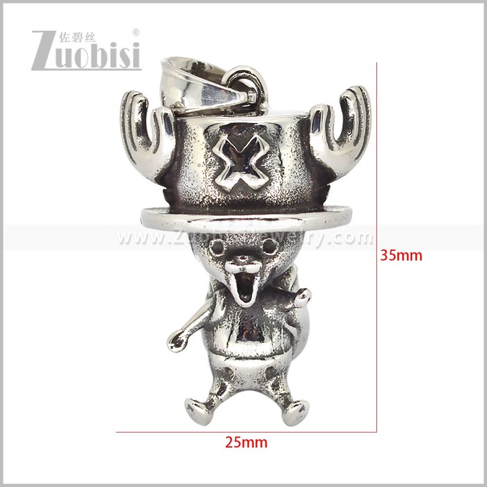 Stainless Steel Pendant p013483S
