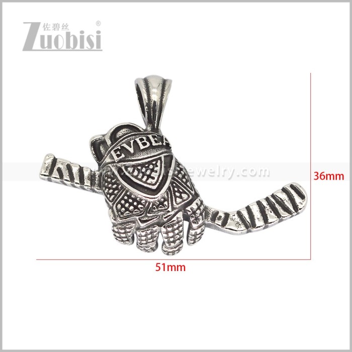 Stainless Steel Pendant p013486S