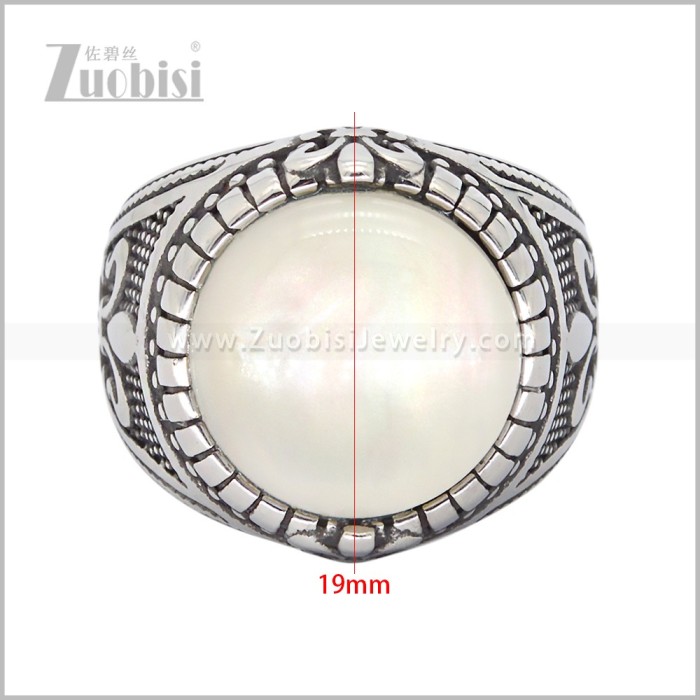 Stainless Steel Ring r011082S1