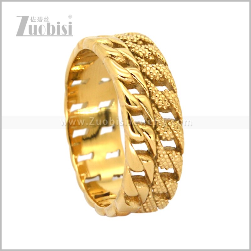 Stainless Steel Ring r011109G