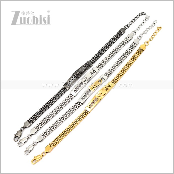 Stainless Steel Bracelet b011171SG