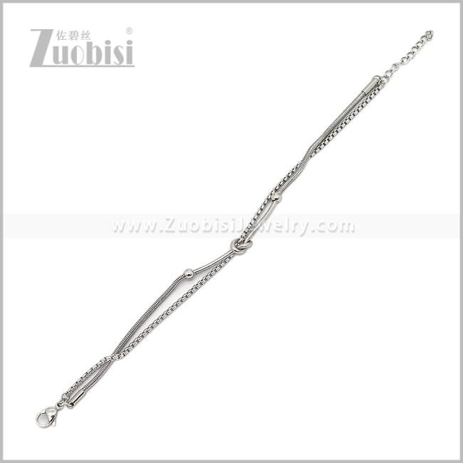 Stainless Steel Bracelet b011173S