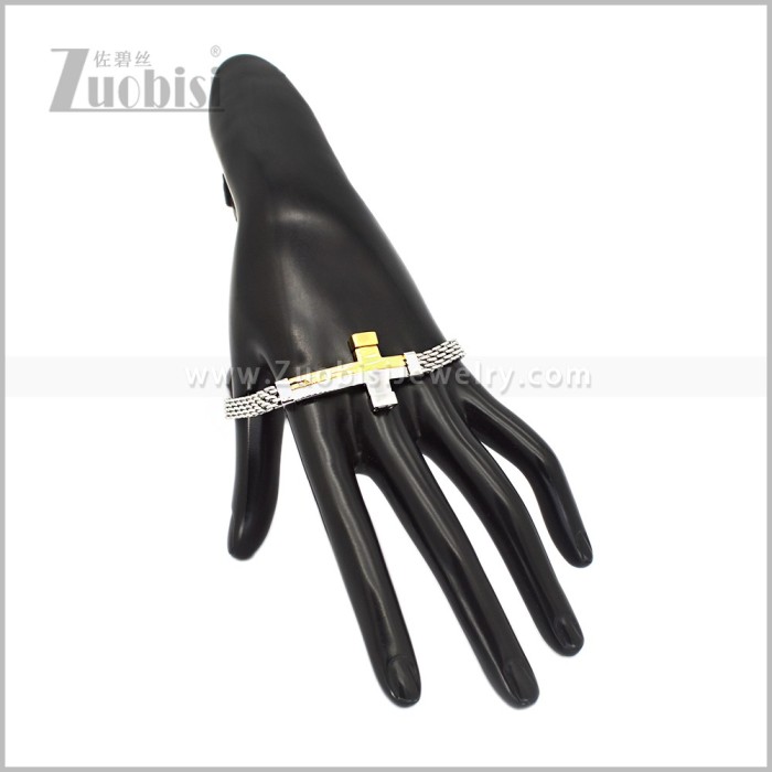 Stainless Steel Bracelet b011172SG