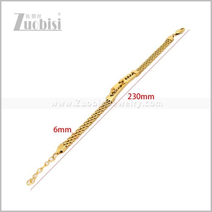 Stainless Steel Bracelet b011171G