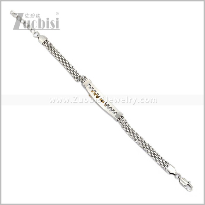 Stainless Steel Bracelet b011171SG