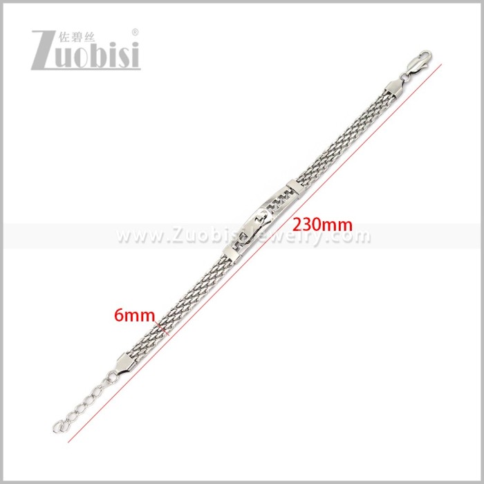 Stainless Steel Bracelet b011171S