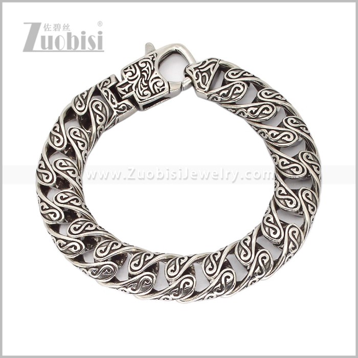 Stainless Steel Bracelet b011133S