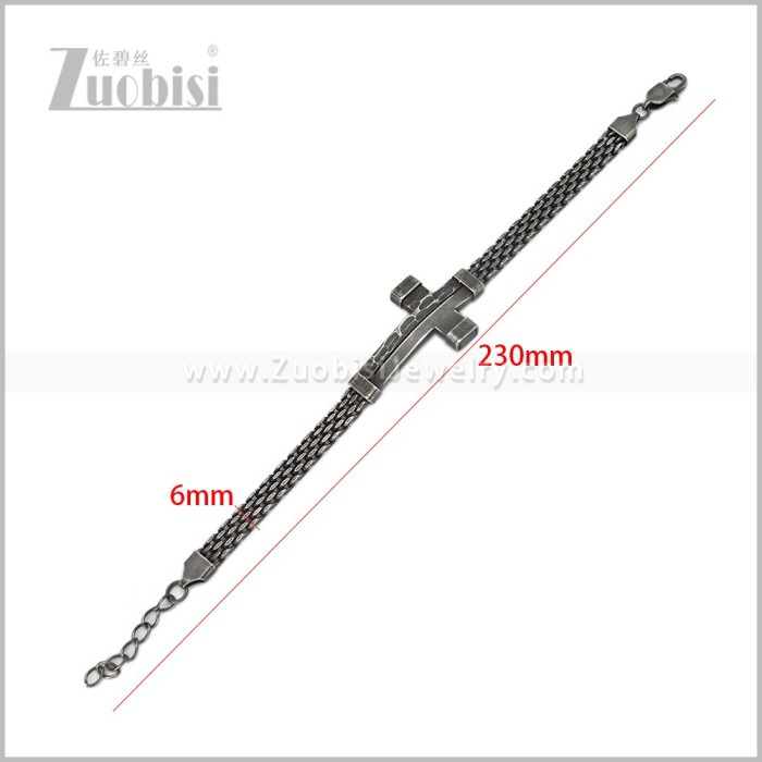 Stainless Steel Bracelet b011172S2